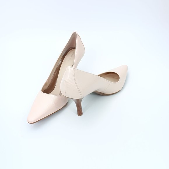 CALVIN KLEIN DOLLY CREAM/PINK 7.5M HEELS - Picture 11 of 14